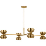 Shanti Chandelier - Natural Brass