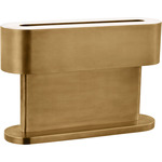 Wyllis Table Lamp - Natural Brass / White Alabaster