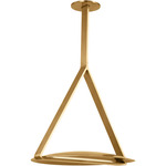 Cymbal Pendant - Natural Brass / Natural Brass