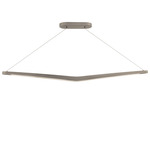 Alleron Linear Pendant - Brushed Nickel