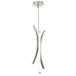 Tusk Pendant - Brushed Nickel