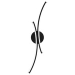 Tusk Wall Sconce - Black