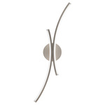 Tusk Wall Sconce - Brushed Nickel