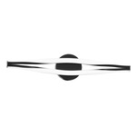 Jagger Bathroom Vanity Light - Black / White