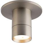 Twist-N-Lite Color-Select Mini Wall / Ceiling Light - Brushed Nickel / Clear
