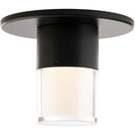 Twist-N-Lite Color-Select Mini Acrylic Wall / Ceiling Light - Black / Clear / White