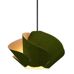 Matilda Pendant - Black / Green / Ash