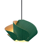 Matilda Pendant - Black / Petrol / Ash