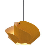 Matilda Pendant - Black / Ocher / Ash