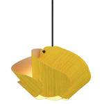 Matilda Pendant - Black / Yellow / Ash