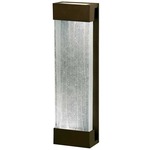 Crystal Bakehouse Indoor/Outdoor Wall Sconce - Bronze / Crystal Spires
