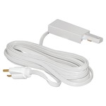 T122 Trac-Master Grounded Cord and Plug Connector - White