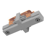 TU23 2-Circuit Trac Miniature Straight Connector - Silver