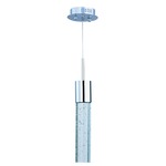 Fizz IV Mini Pendant - Polished Chrome / Clear