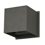 Alumilux Cube Outdoor Wall Sconce - Bronze