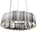 Facet Pendant - Stainless Steel