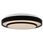 Aziza Color Select Ceiling Light - Black / White