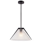 Baltic Pendant - Black / Clear