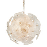 Bloom Pendant - Brass / Clear