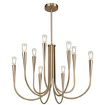 Bronte Chandelier - Brass