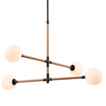Capilano Chandelier - Black / White