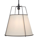 Pullman Pendant - Black / Cream