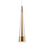 Sunnyvale Pendant - Brushed Brass