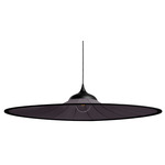 Bloom Pendant - Black / Anthracite Fabric