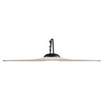 Bloom Portable Outdoor Pendant - Black / Cream Fabric