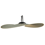 Bloom Portable Outdoor Pendant - Black / Olive Green Fabric