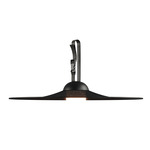 Bloom Portable Outdoor Pendant - Black / Black Fabric