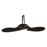 Bloom Portable Outdoor Pendant - Black / Black Fabric