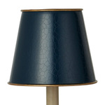 Tole Chandelier / Wall Sconce Shade - Tole Blue