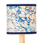 Marble Chandelier / Wall Sconce Shade - Blue Lace Marble