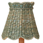 Annabelle Chandelier / Wall Sconce Shade - Light Teal