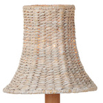 Bell Chandelier / Wall Sconce Shade - Whitewashed