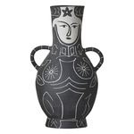 Saint Paul De Vence Vase - Black / White