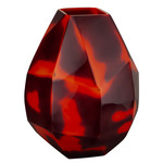 Akako Vase - Black / Orange