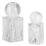 Nova Sculpture Set of 2 - White