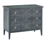 Santos Vintage Chest - Navy / Brass