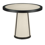 Deanna Entry Table - Black / Ivory