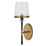 Lyndall Wall Light - Antique Brass / Oil Rubbed Bronze / Clear