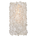 Iconoclast Wall Light - Contemporary Silver Leaf / Natural
