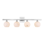Bombelles Bathroom Vanity Light - Polished Nickel / Natural
