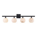 Bombelles Bathroom Vanity Light - Oil Rubbed Bronze / Natural