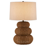 Mabrouka Table Lamp - Rattan / Natural