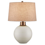 Olano Table Lamp - Off White / Natural