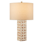Aarna Table Lamp - Natural / Ivory / Natural