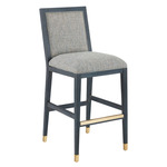 Santos Bar/ Counter Stool - Navy / Barrett Dusk