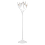 Snowflower Floor Lamp - Gesso White